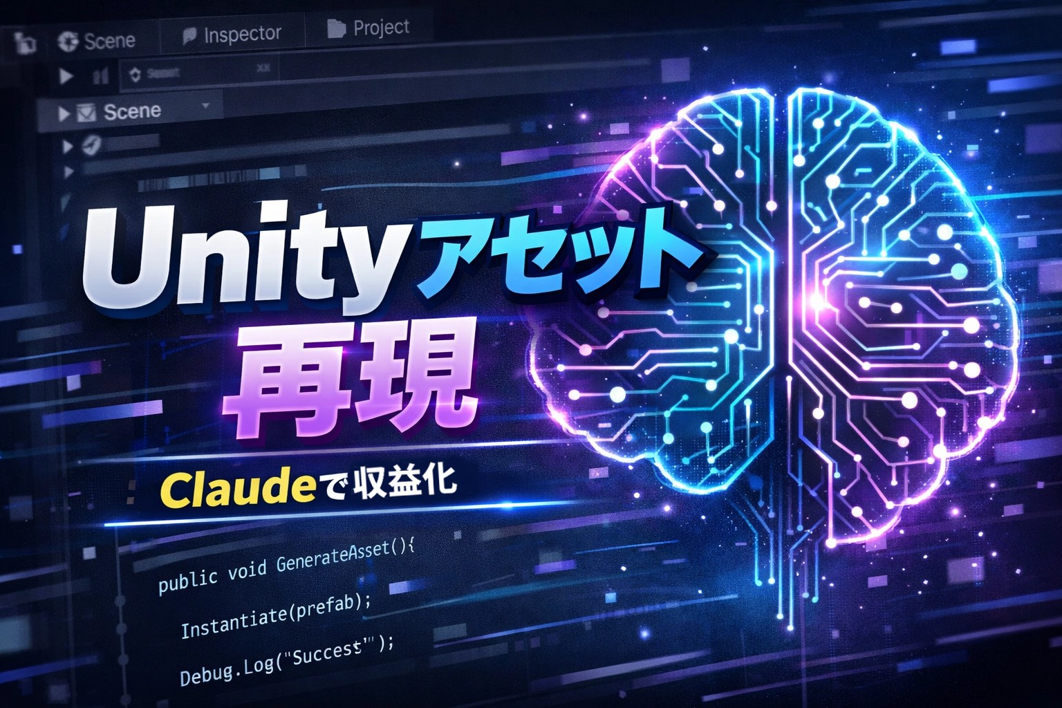 既存Unityアセット再現AIツール